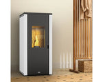 Cargar imagen en el visor de la galería, Estufa de pellet hermética Next 7kW blanca Stove